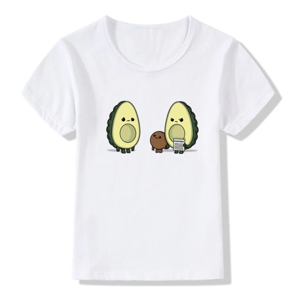 Kinder avocado t-shirt 3 E