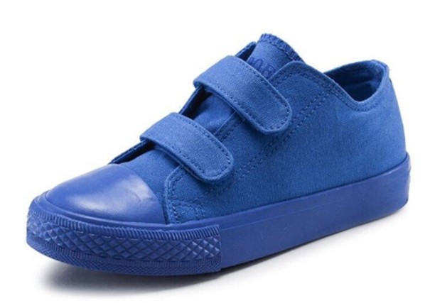 Kinder-Canvas-Sneaker A764 blau 31
