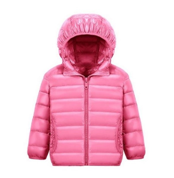 Kinder-Daunenjacke L1967 rosa 3