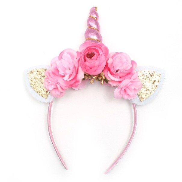 Kinder eenhoorn hoofdband P3994 4