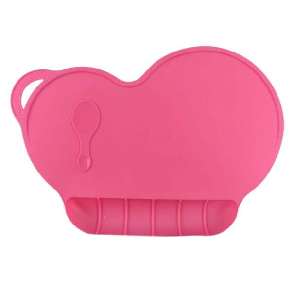 Kinder eetmat donkerroze