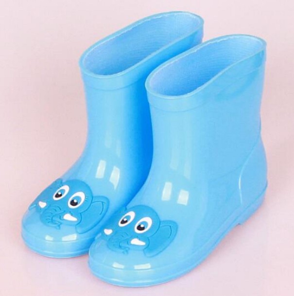 Kinder-Gummistiefel mit Tieren blau 22