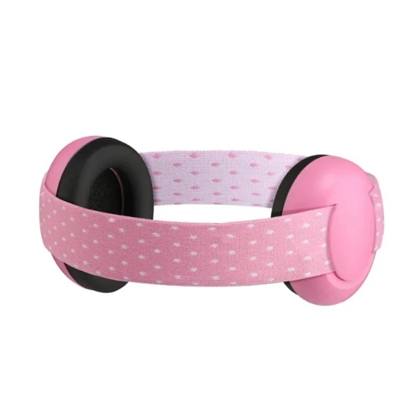 Kinder Ohrenschützer Anti-Lärm Verstellbares Stirnband Weiche Ohrenschützer SNR 27 dB Gehörschutz Babys Kleinkinder rosa