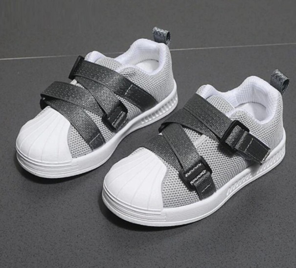 Kinder-Sneaker A291 grau 24