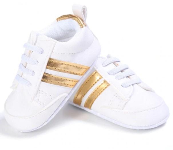 Kinder-Sneaker golden 6-12 Monate