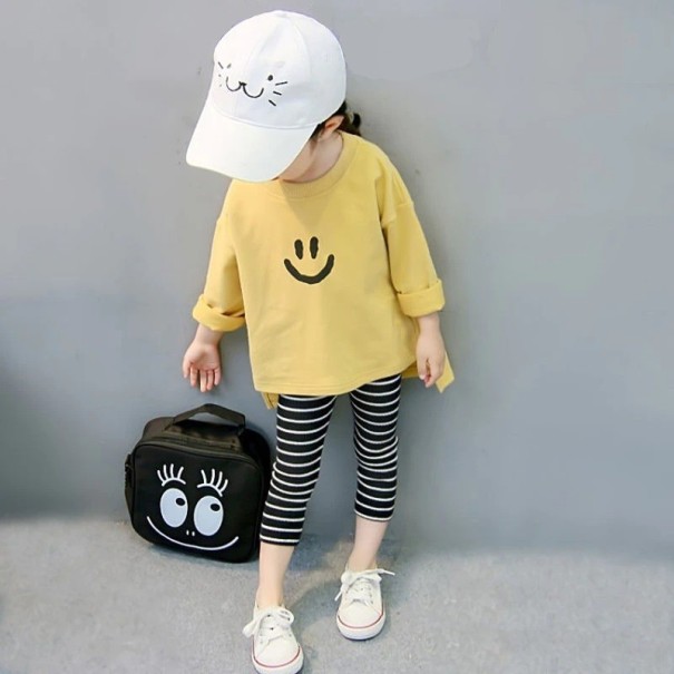 Kinder-Sweatshirt B1543 gelb 5