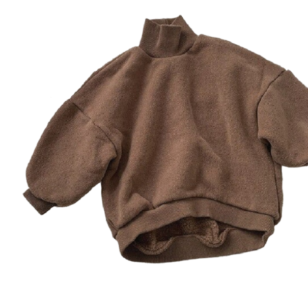 Kinder-Sweatshirt B1645 braun 2