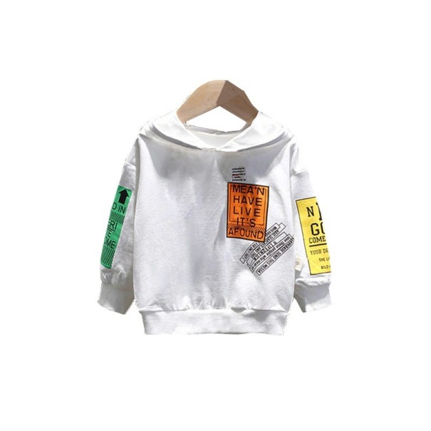 Kinder-Sweatshirt L510 weiß 4