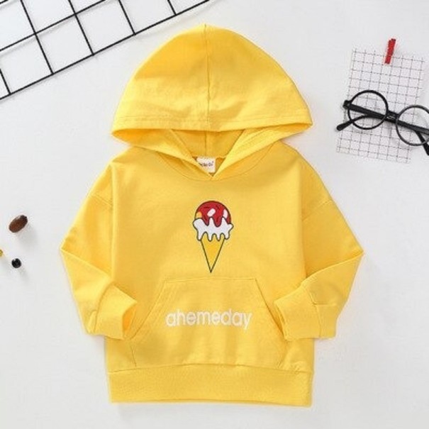 Kinder-Sweatshirt L549 gelb 5