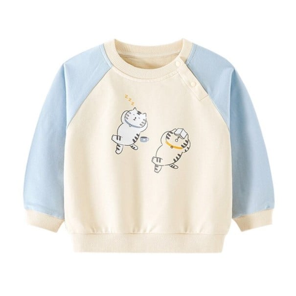 Kinder-Sweatshirt L567 hellblau 9-12 Monate