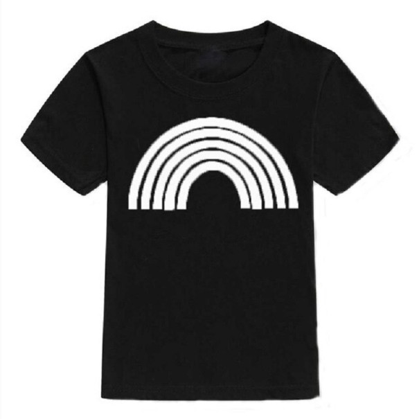 Kinder T-shirt B1410 zwart 6 I