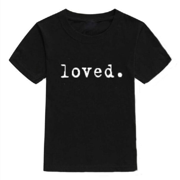 Kinder T-shirt B1410 zwart 8 F