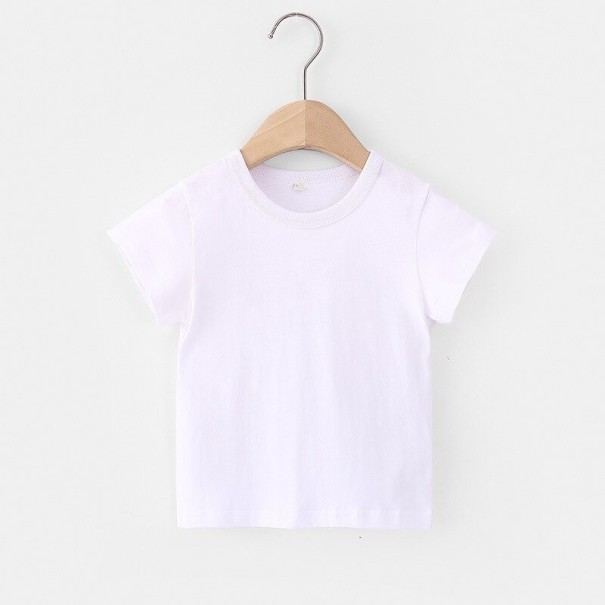 Kinder-T-Shirt B1411 weiß 12-24 Monate