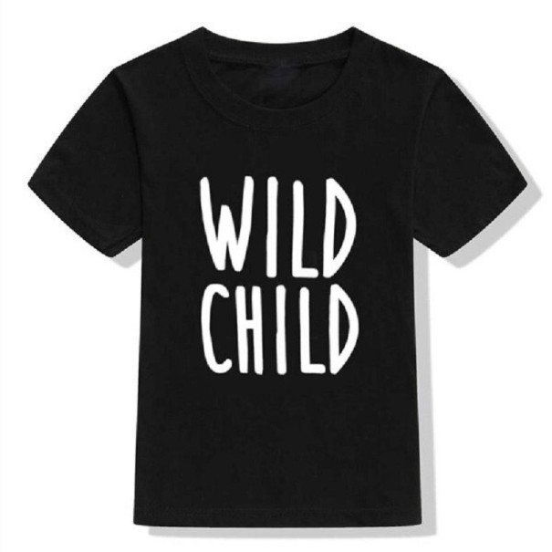 Kinder T-shirt B1423 zwart 8 D