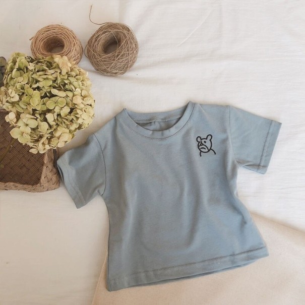Kinder T-shirt B1441 lichtblauw 4