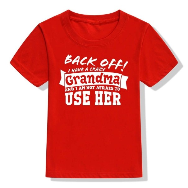 Kinder-T-Shirt B1462 rot 3 B