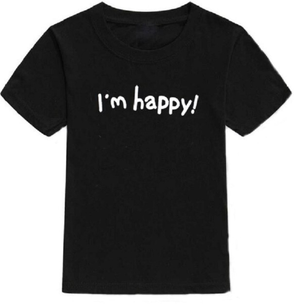 Kinder T-shirt B1466 zwart 10 B