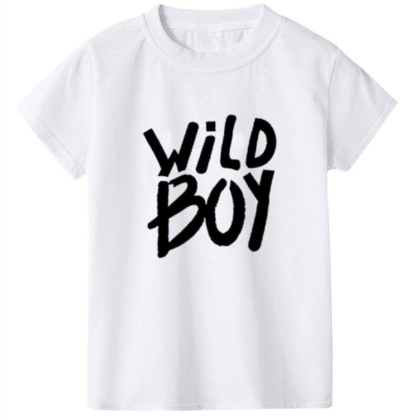 Kinder T-shirt B1474 wit 2 E