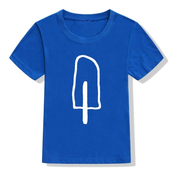 Kinder-T-Shirt B1528 blau 12-24 Monate