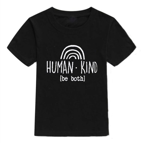 Kinder-T-Shirt B1546 schwarz 8 C