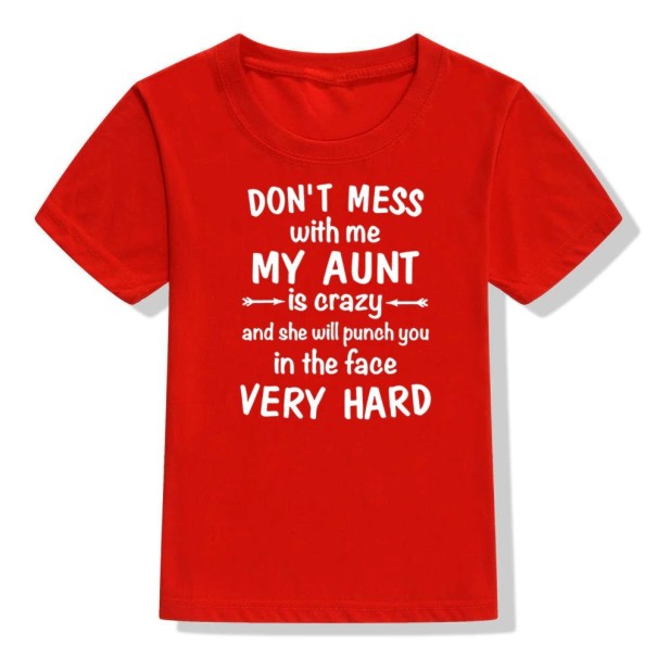 Kinder-T-Shirt B1548 rot 12-24 Monate A