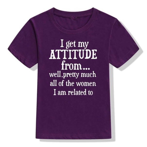 Kinder-T-Shirt B1554 lila 8 B