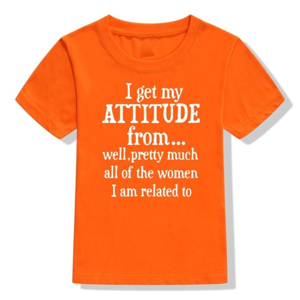 Kinder-T-Shirt B1554 orange 8 B