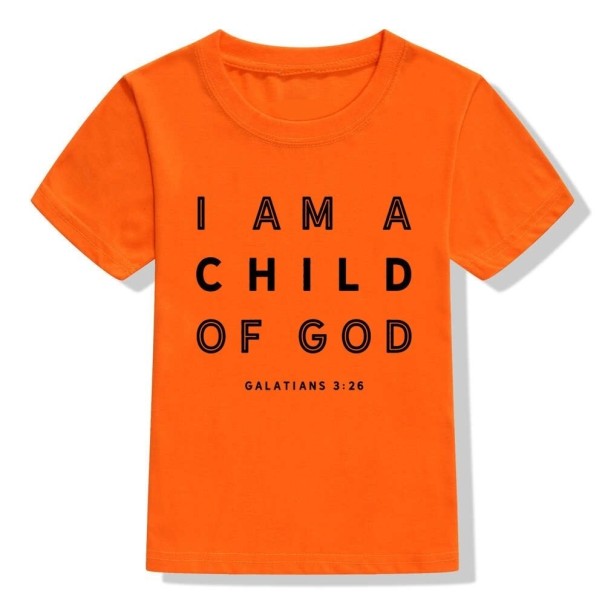 Kinder-T-Shirt B1578 orange 3