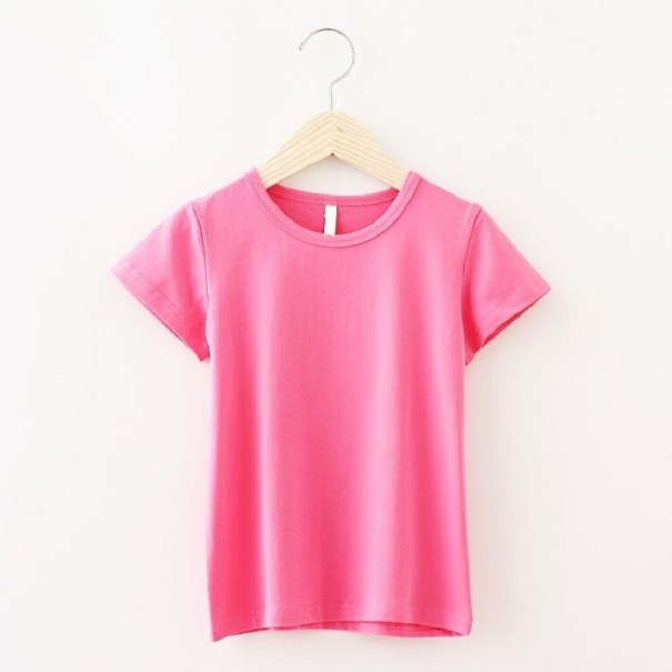 Kinder T-shirt B1579 donkerroze 4