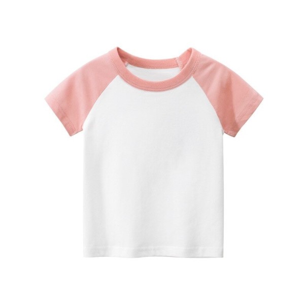 Kinder T-shirt B1667 roze 3