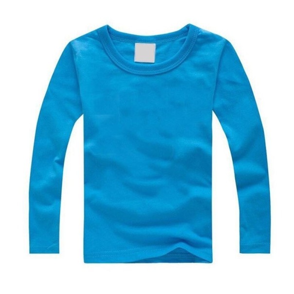 Kinder T-shirt met lange mouwen B1534 blauw 6