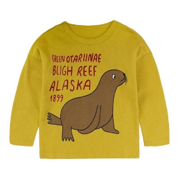 Kinder-T-Shirt mit langen Ärmeln B1478 12-24 Monate B