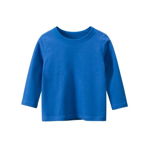 Kinder-T-Shirt mit langen Ärmeln B1479 blau 3