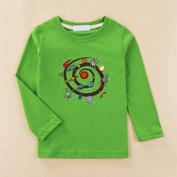 Kinder-T-Shirt mit langen Ärmeln B1599 14 D