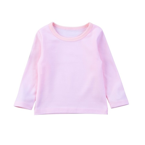 Kinder-T-Shirt mit langen Ärmeln B1645 rosa 4