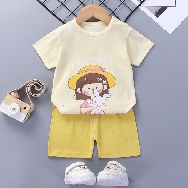 Kinder-T-Shirt und Shorts L1095 18-24 Monate K