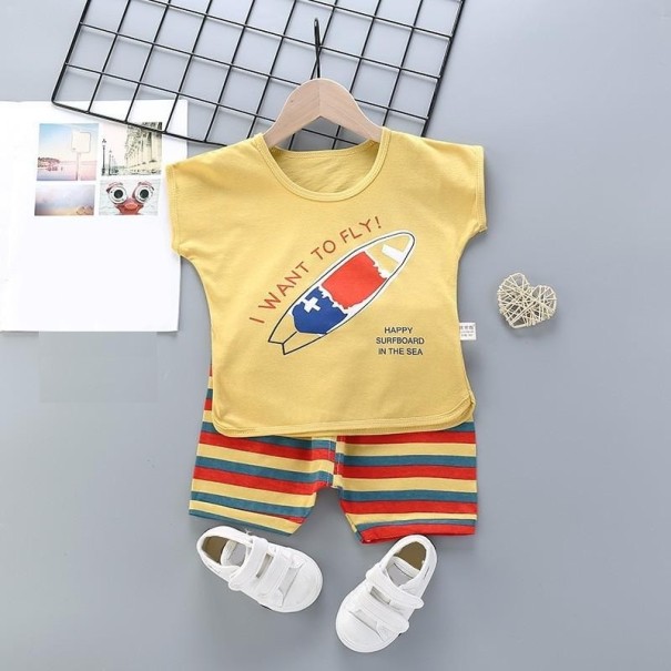 Kinder-T-Shirt und Shorts L1180 4 B