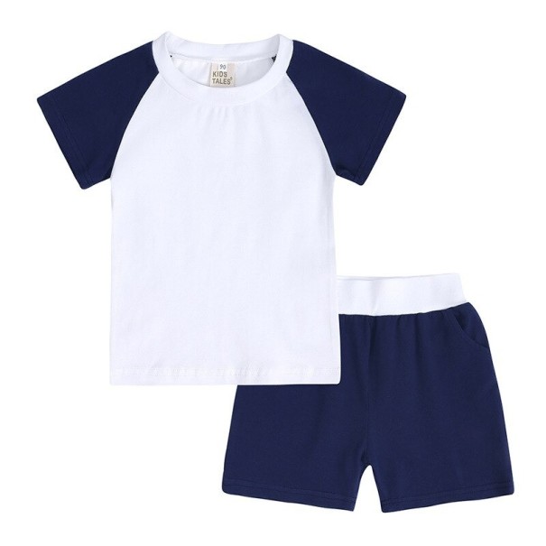 Kinder-T-Shirt und Shorts L1496 4 B