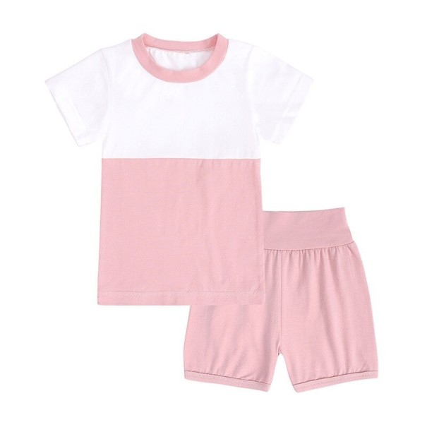 Kinder-T-Shirt und Shorts L1496 9-12 Monate D