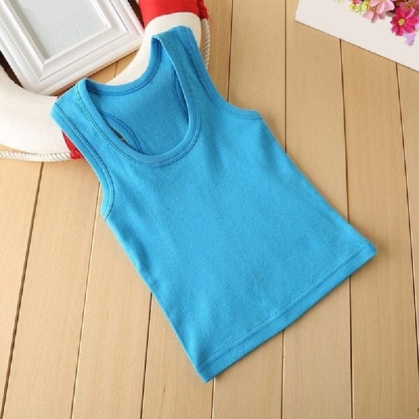 Kinder-Tanktop B1535 blau 2