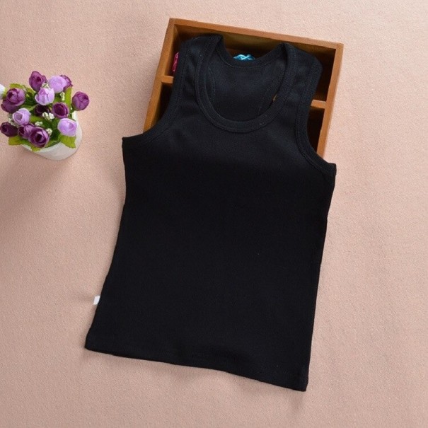 Kinder-Tanktop B1573 schwarz 9-12 Monate A