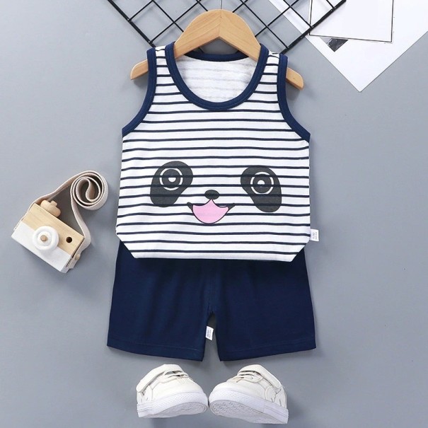 Kinder-Tanktop und Shorts L1096 18-24 Monate D