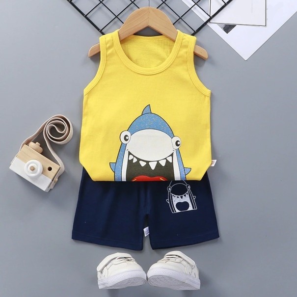 Kinder-Tanktop und Shorts L1096 4 C