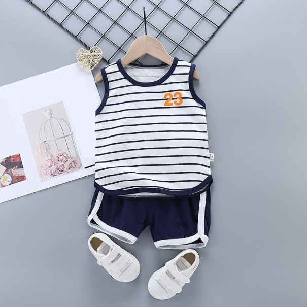 Kinder-Tanktop und Shorts L1149 3 E