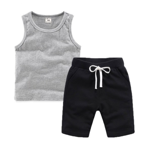 Kinder-Tanktop und Shorts L1154 18-24 Monate D