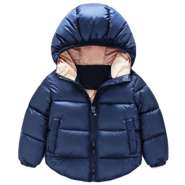 Kinder-Winterjacke Cold dunkelblau 2