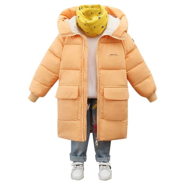 Kinder-Winterjacke L1913 hellorange 8