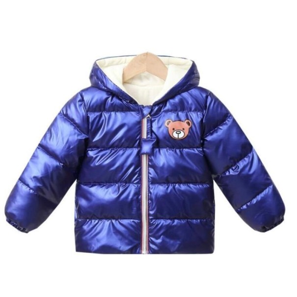 Kinder-Winterjacke L1942 dunkelblau 3