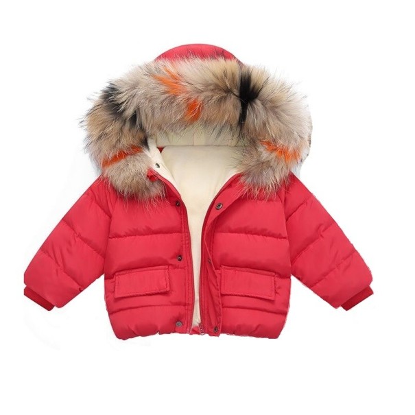 Kinder-Winterjacke L2041 rot 2