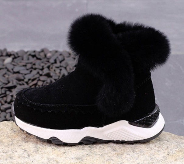 Kinder-Winterstiefel A6 schwarz 25